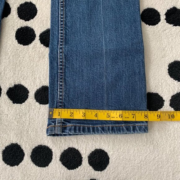 Vintage Y2K Old Navy Bootcut Jeans Just Below the Waist Stretch Denim - Picture 15 of 16